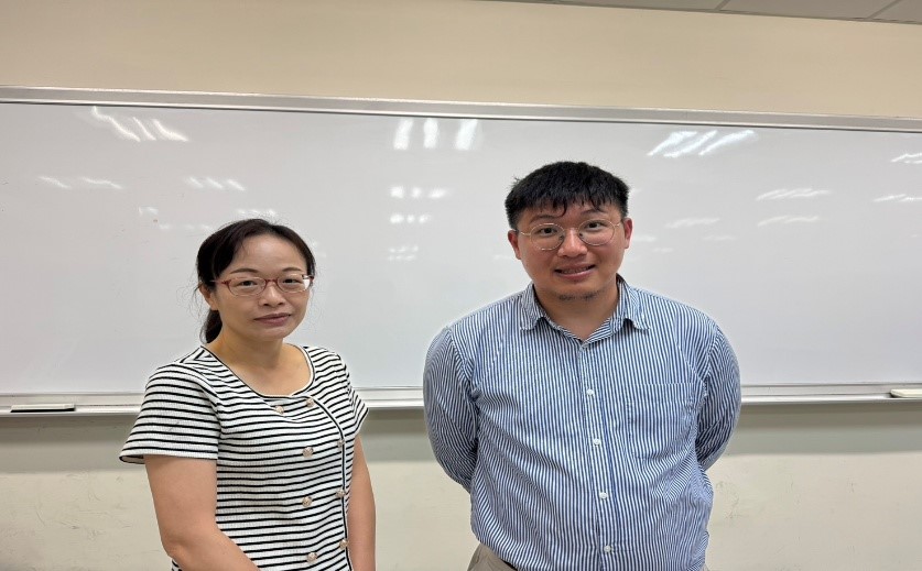 宋高祖學長與陳貞如老師合照
