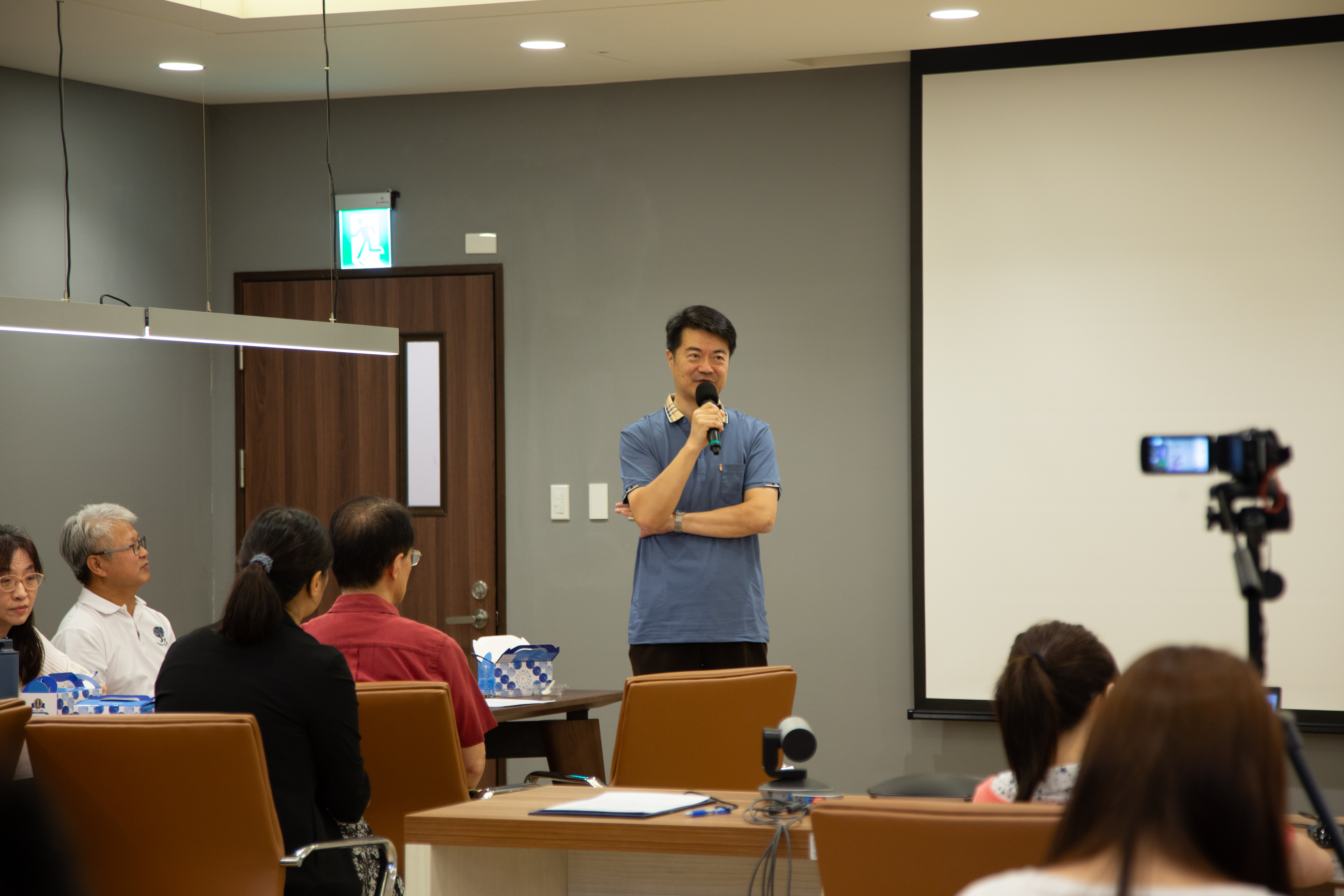 劉宏恩老師談就讀法科所的心理準備。