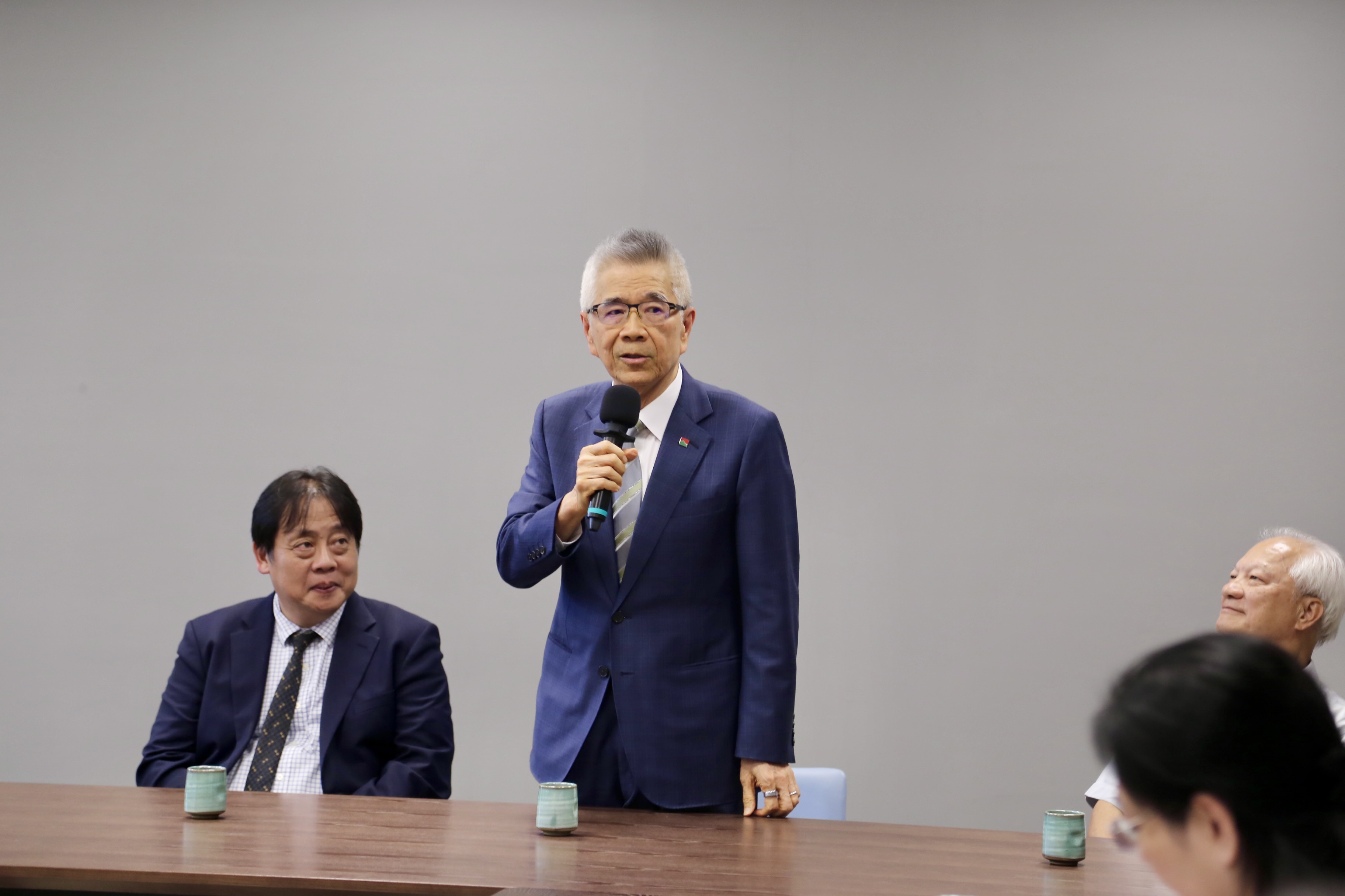 信義集團周俊吉創辦人致詞感謝蘇教授接任講座教授一職 信義集團周俊吉創辦人致詞感謝蘇教授接任講座教授一職